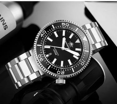 Abyssal Diver – 1000M Automatic Edition - Shark & Sapphire